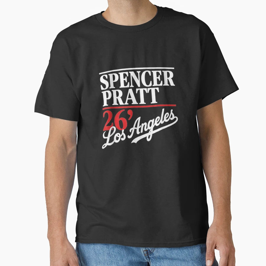 Spencer Pratt Los Angeles T-Shirt - Casual Everyday Wear for Adults - T-Shirt, Sweatshirt, Hoodie