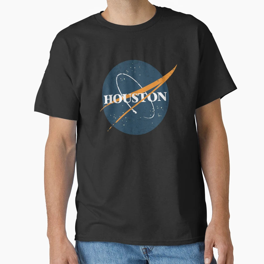 Houston Space T-Shirt - Trendy Graphic for Adults - T-Shirt, Sweatshirt, Hoodie