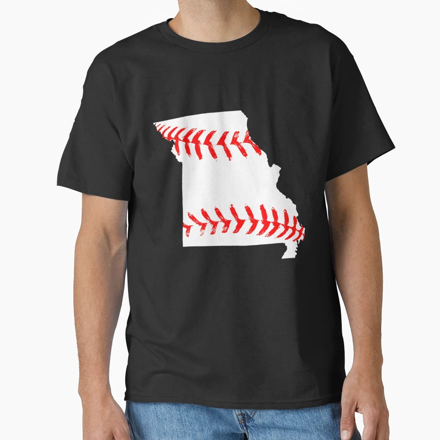Missouri Baseball T-Shirt - Trendy Graphic Men Women - T-Shirt, Sweatshirt, Hoodie