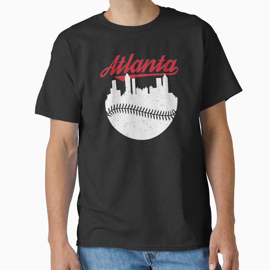 Atlanta Baseball T-Shirt - Streetwear Style Unisex - T-Shirt, Sweatshirt, Hoodie