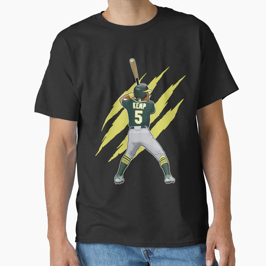 Tony Kemp Ready Bats 5 Claw T-Shirt - Graphic Print Unisex - T-Shirt, Sweatshirt, Hoodie