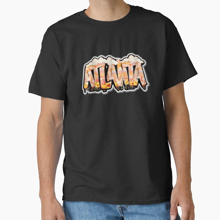 Peach Cream Atl Sweet Street Fusion T-Shirt - Minimalist Print Unisex - T-Shirt, Sweatshirt, Hoodie