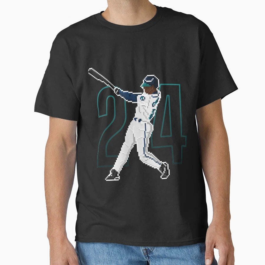 Ken Griffey Jr T-Shirt - Novelty Apparel for Adults - T-Shirt, Sweatshirt, Hoodie