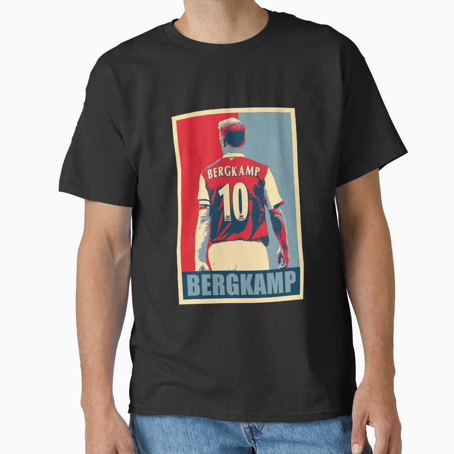 Dennis Bergkamp Hope T-Shirt - Fun Novelty Design Unisex - T-Shirt, Sweatshirt, Hoodie