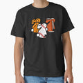 Easter Bunny Sports Trio Basketball T-Shirt - Graphic Print Unisex - T-Shirt, Sweatshirt, Hoodie