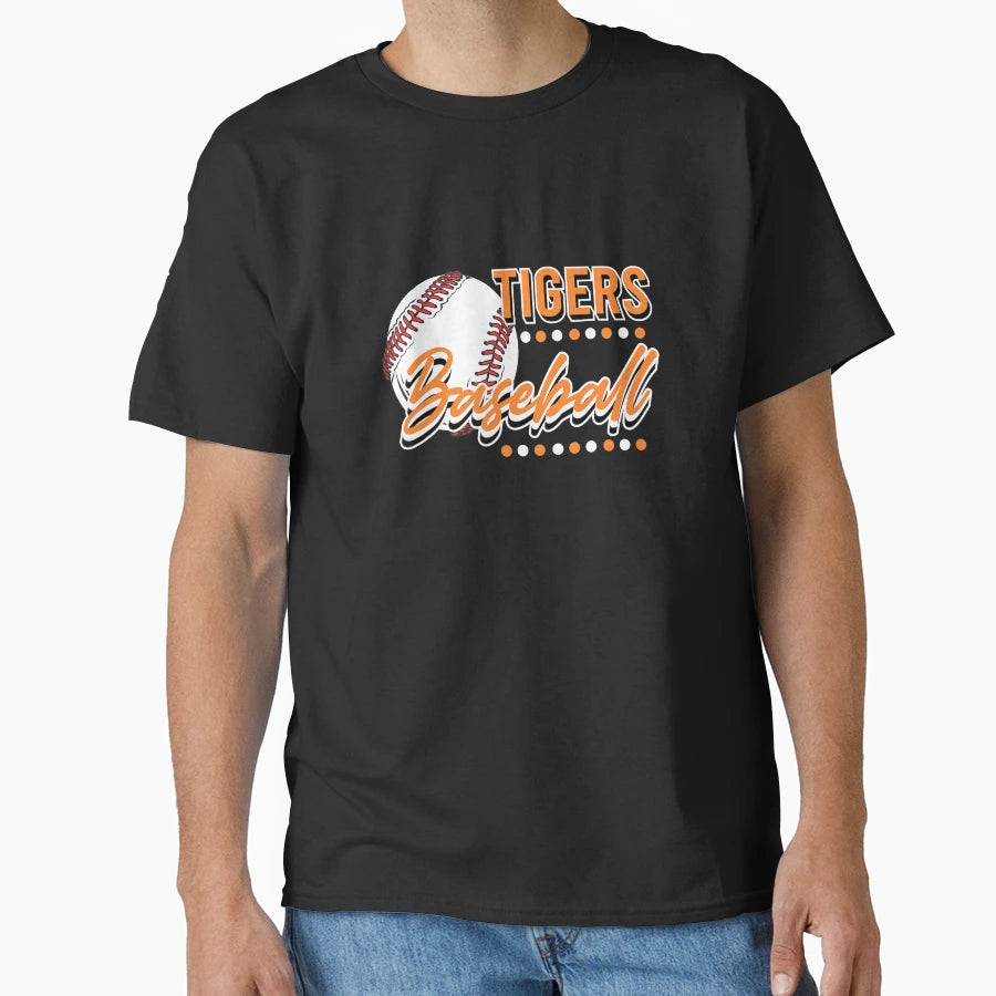 Tigers Baseball Pride Today Art T-Shirt - Aesthetic Graphic for Adults - T-Shirt, Sweatshirt, Hoodie