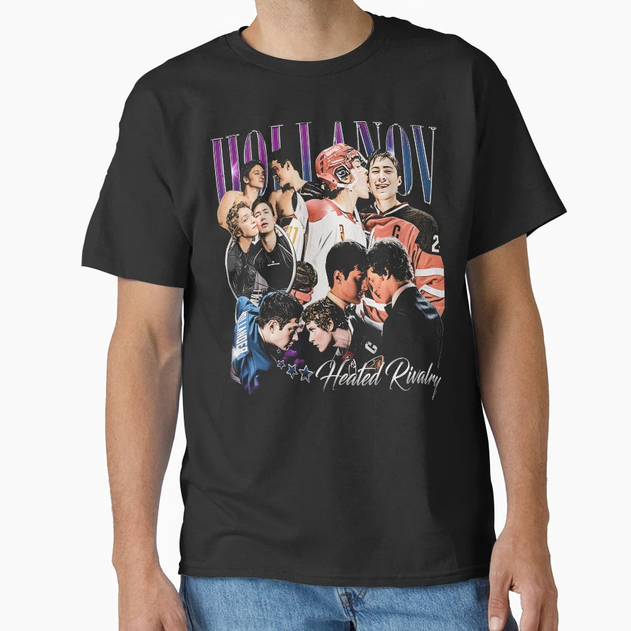 Bootleg Heated Rivalry Hollander T-Shirt - Custom Art Print for Adults - T-Shirt, Sweatshirt, Hoodie