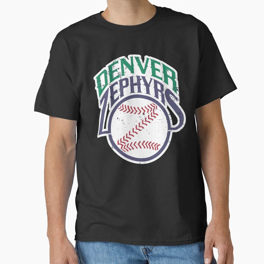Denver Zephyrss Baseball T-Shirt - Casual Everyday Wear Unisex - T-Shirt, Sweatshirt, Hoodie