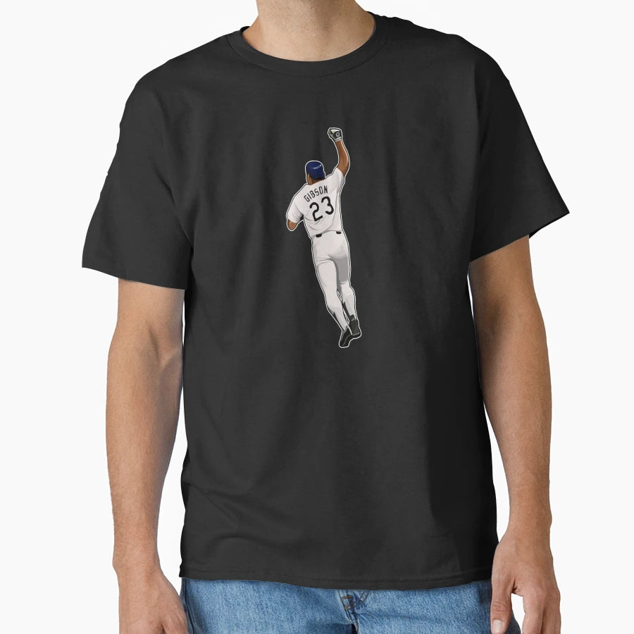 Kirk Gibson 23 Victorious T-Shirt - Fun Novelty Design Men Women - T-Shirt, Sweatshirt, Hoodie