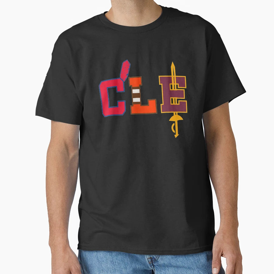 Cle Cleveland 216 Basketball Baseball T-Shirt - Trendy Graphic Men Women - T-Shirt, Sweatshirt, Hoodie