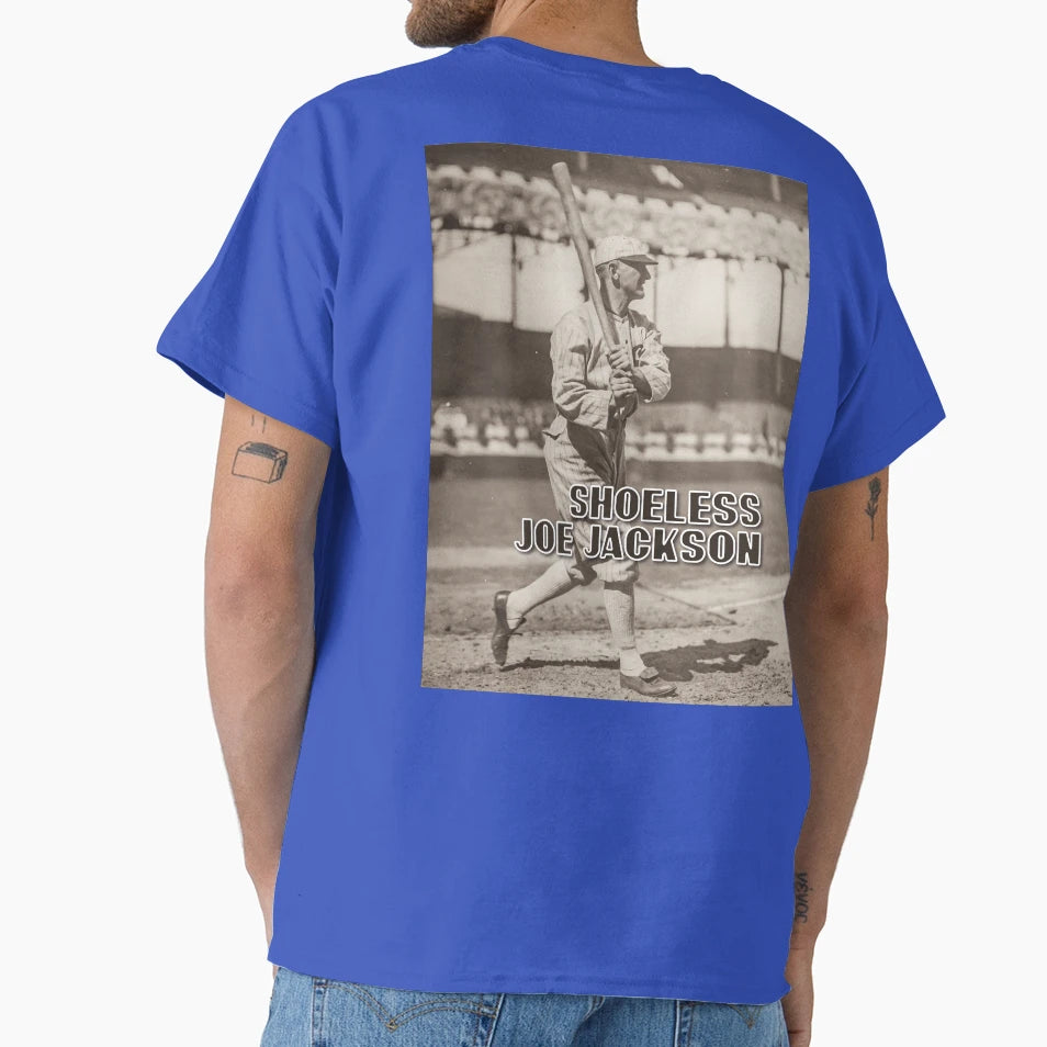Shoeless Joe Jackson T-Shirt - Custom Art Print Unisex - T-Shirt, Sweatshirt, Hoodie