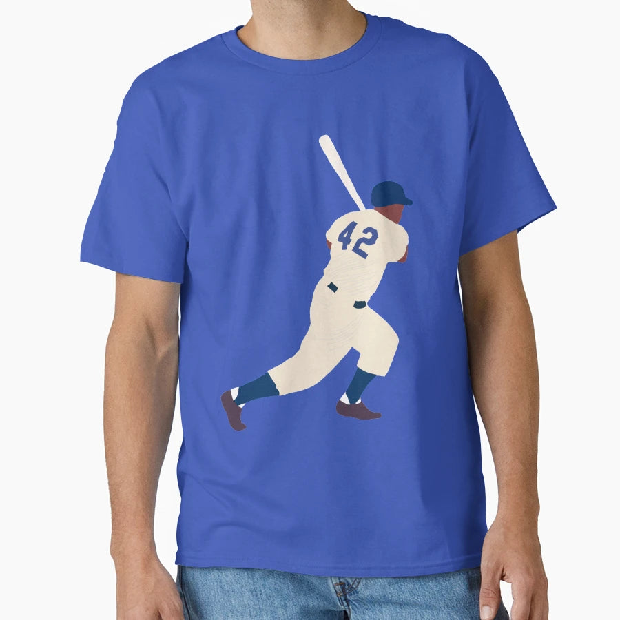 Jackie Robinson T-Shirt - Custom Art Print Men Women - T-Shirt, Sweatshirt, Hoodie
