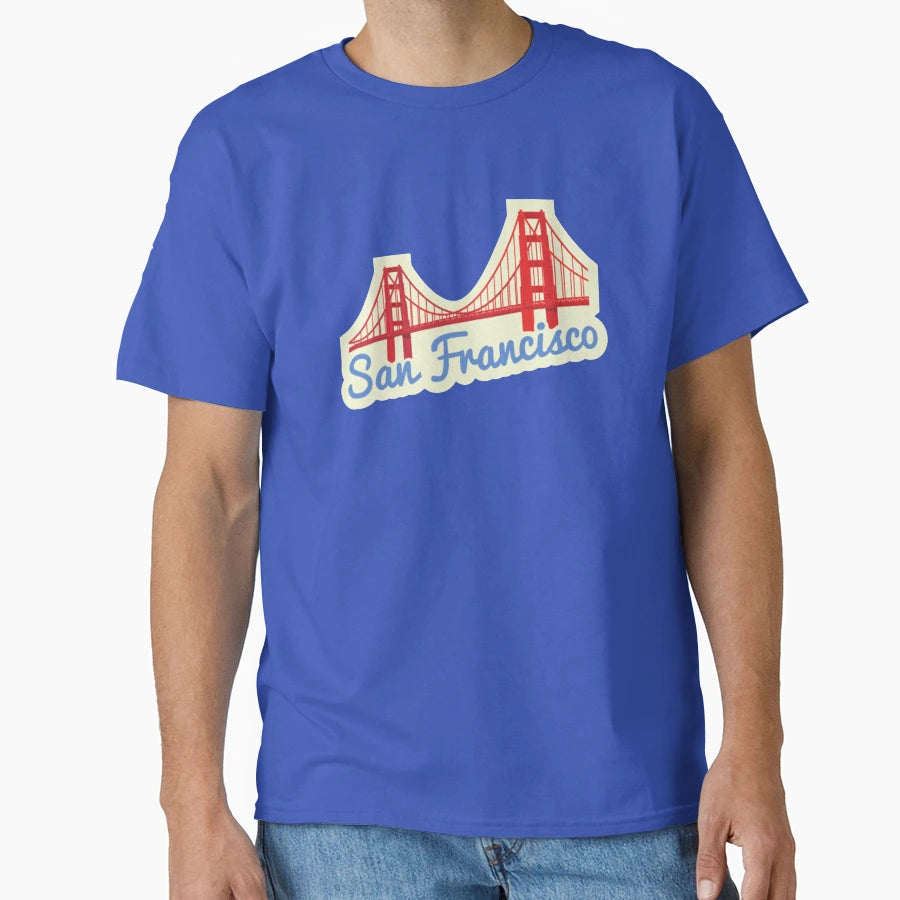 San Francisco Usa T-Shirt - Minimalist Print for Adults - T-Shirt, Sweatshirt, Hoodie