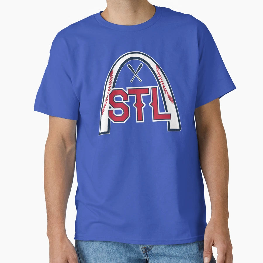 St Louis Baseball Stl T-Shirt - Minimalist Print Men Women - T-Shirt, Sweatshirt, Hoodie