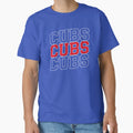 Cubs Last Name Baseball Athletic T-Shirt - Aesthetic Graphic Men Women - T-Shirt, Sweatshirt, Hoodie