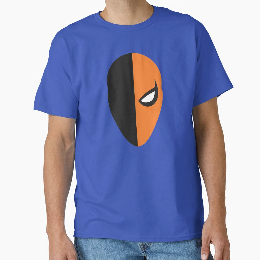 Deathstroke Mask T-Shirt - Aesthetic Graphic Unisex - T-Shirt, Sweatshirt, Hoodie