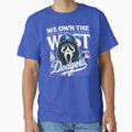 La Baseball Ghost Face We Own West T-Shirt - Fun Novelty Design Unisex - T-Shirt, Sweatshirt, Hoodie