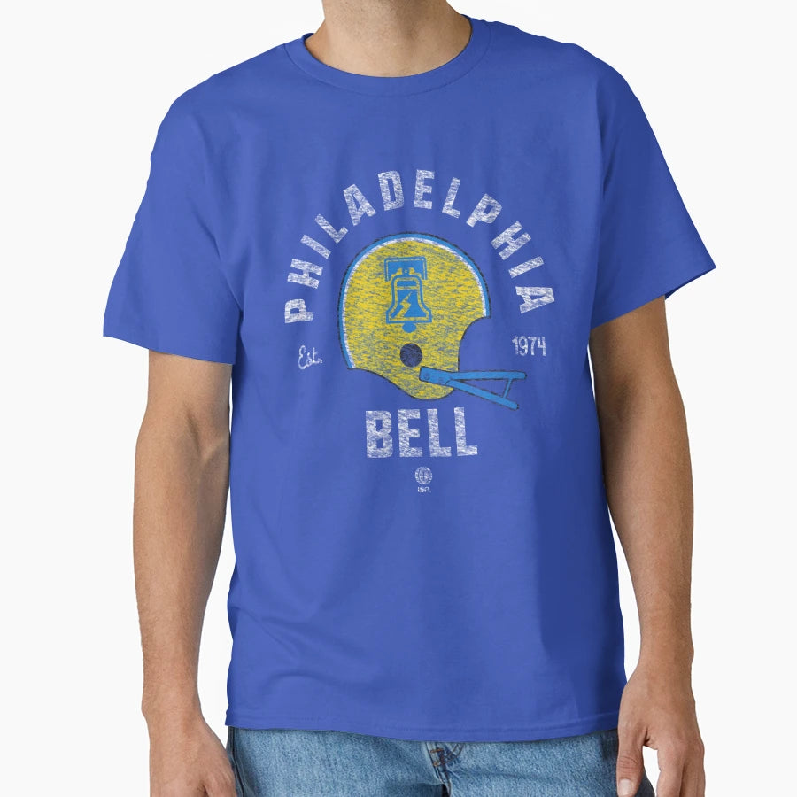 Defunct Series Philadelphia Bell T-Shirt - Novelty Apparel for Adults - T-Shirt, Sweatshirt, Hoodie