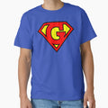 Letter G Super Letter Vol 1 T-Shirt - Streetwear Style for Adults - T-Shirt, Sweatshirt, Hoodie
