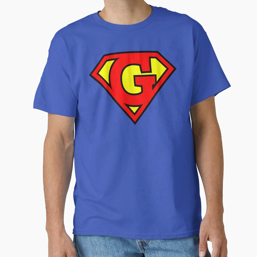 Letter G Super Letter Vol 1 T-Shirt - Streetwear Style for Adults - T-Shirt, Sweatshirt, Hoodie