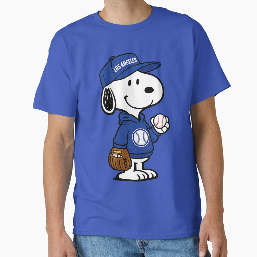 Los Angeles Snoopy T-Shirt - Graphic Print Men Women - T-Shirt, Sweatshirt, Hoodie