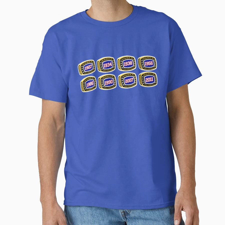 Big Blue Wrecking Crew Championship T-Shirt - Aesthetic Graphic for Adults - T-Shirt, Sweatshirt, Hoodie