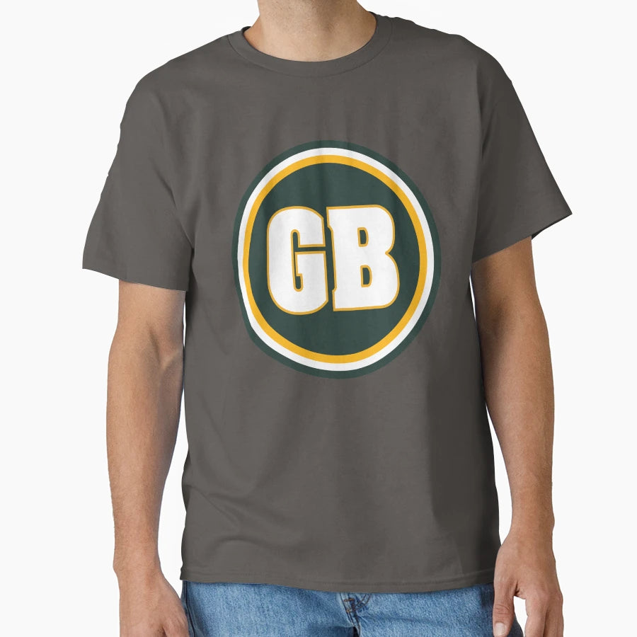 Gb Patch T-Shirt - Minimalist Print Unisex - T-Shirt, Sweatshirt, Hoodie