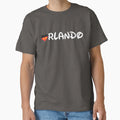 I Love Orlando T-Shirt - Minimalist Print for Adults - T-Shirt, Sweatshirt, Hoodie