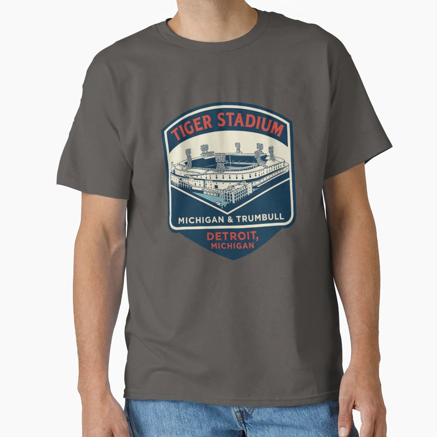 Tiger Stadium Tribute T-Shirt - Trendy Graphic Men Women - T-Shirt, Sweatshirt, Hoodie