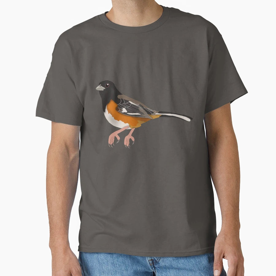 Eastern Towhee T-Shirt - Casual Everyday Wear Men Women - T-Shirt, Sweatshirt, Hoodie