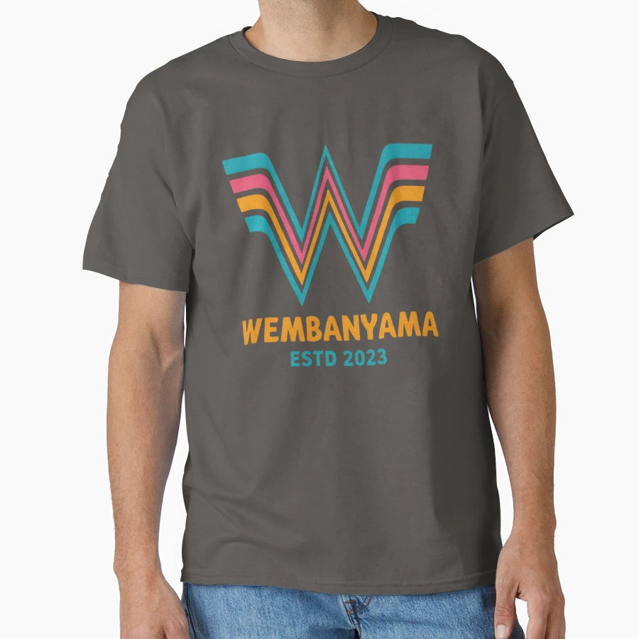 Wembanyama Burger T-Shirt - Graphic Print Unisex - T-Shirt, Sweatshirt, Hoodie