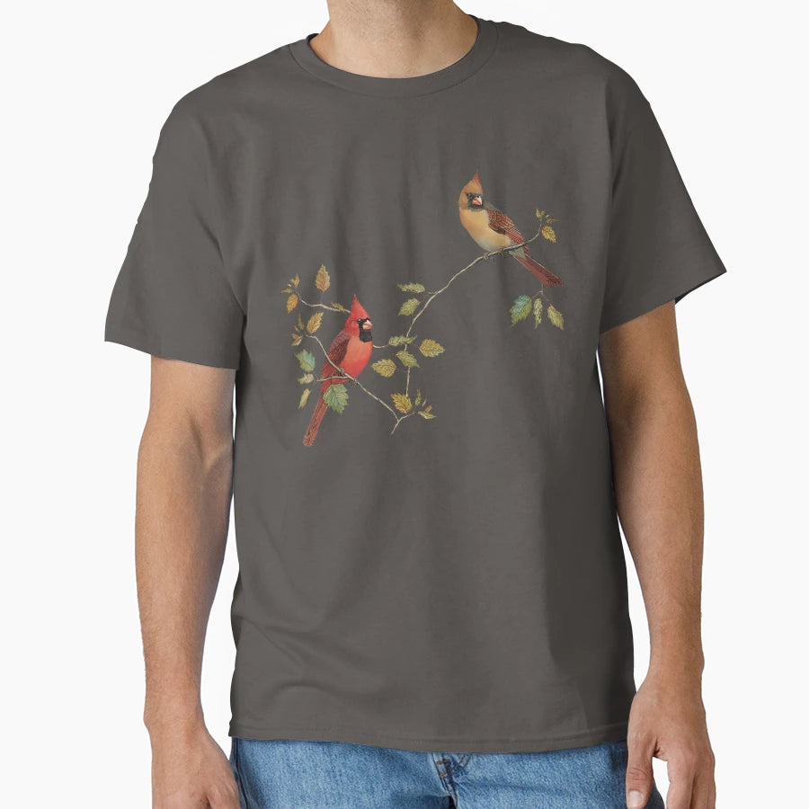 Cardinal Couple T-Shirt - Novelty Apparel Men Women - T-Shirt, Sweatshirt, Hoodie