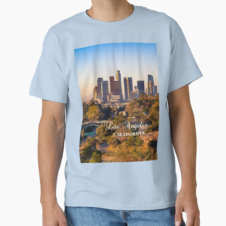 Los Angeles California Beautiful T-Shirt - Aesthetic Graphic for Adults - T-Shirt, Sweatshirt, Hoodie