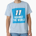 11 Against World Denny Hamlin 2025 T-Shirt - Trendy Graphic Men Women - T-Shirt, Sweatshirt, Hoodie
