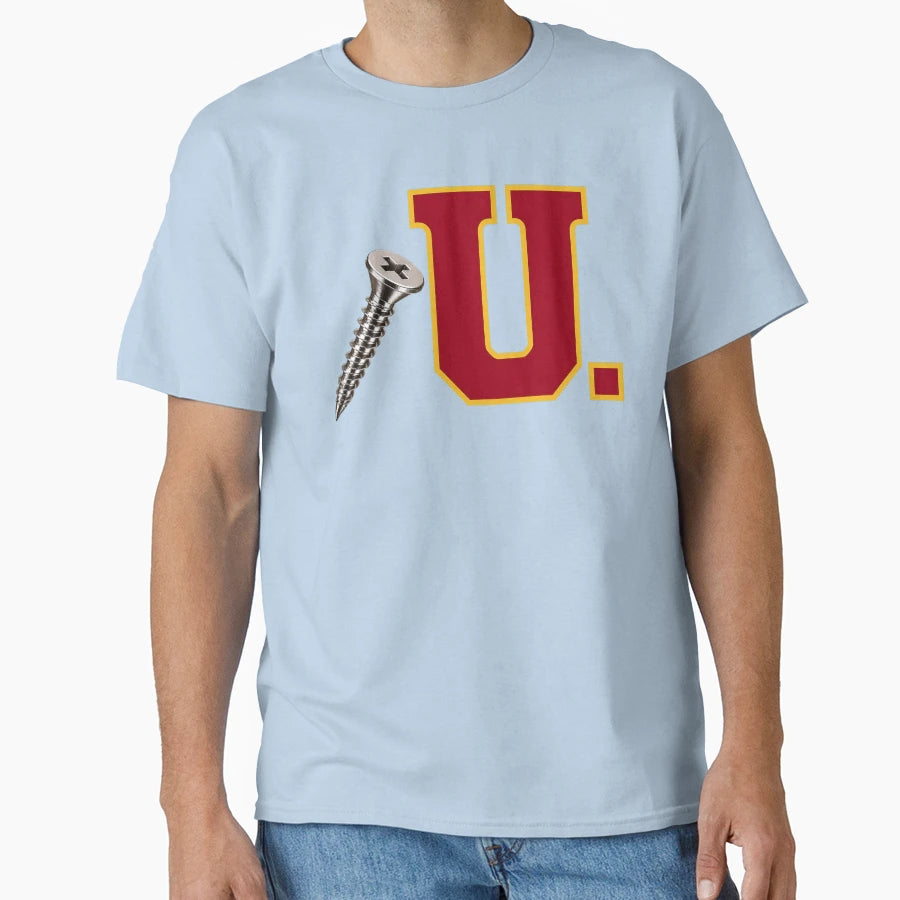 Screw U Collection Cardinal Gold T-Shirt - Streetwear Style Unisex - T-Shirt, Sweatshirt, Hoodie