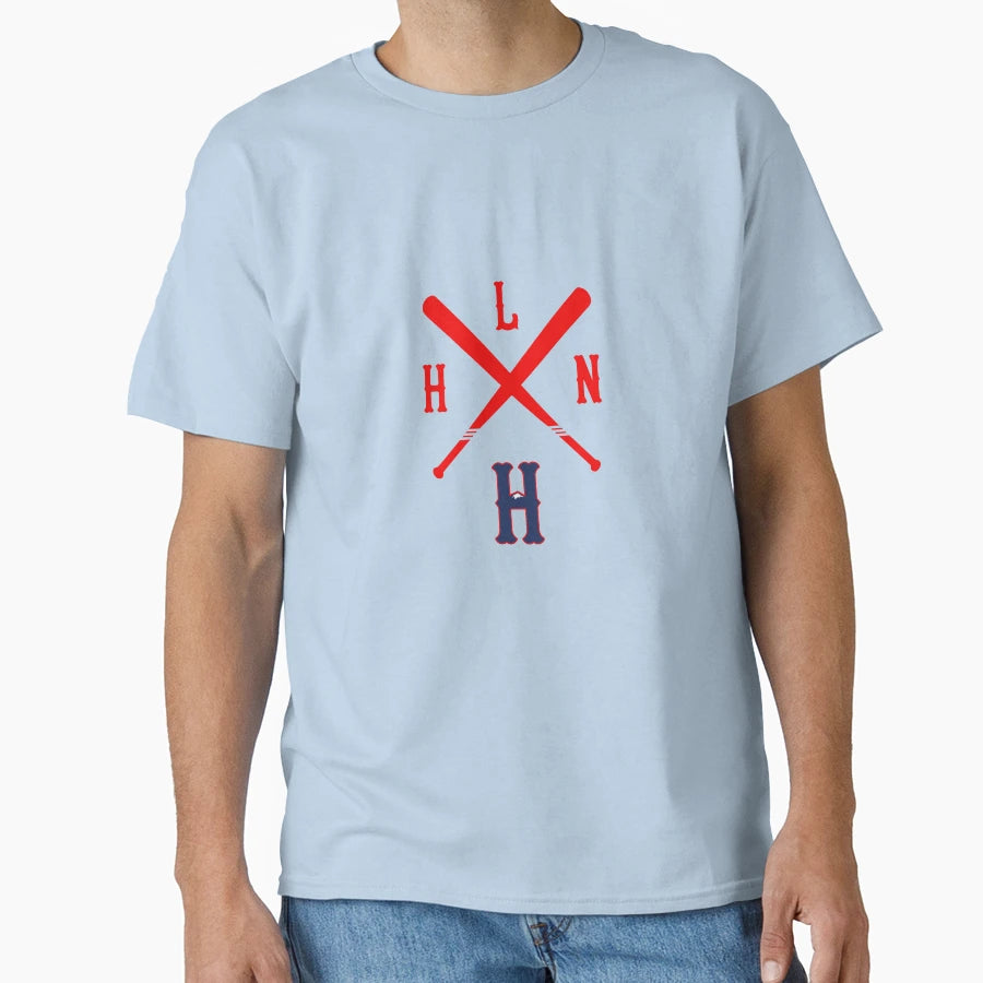 Hln Baseball T-Shirt - Graphic Print Unisex - T-Shirt, Sweatshirt, Hoodie