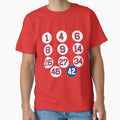 Sox Retired Numbers T-Shirt - Custom Art Print for Adults - T-Shirt, Sweatshirt, Hoodie