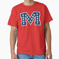Battle M T-Shirt - Minimalist Print for Adults - T-Shirt, Sweatshirt, Hoodie