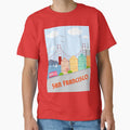San Francisco T-Shirt - Fun Novelty Design Unisex - T-Shirt, Sweatshirt, Hoodie