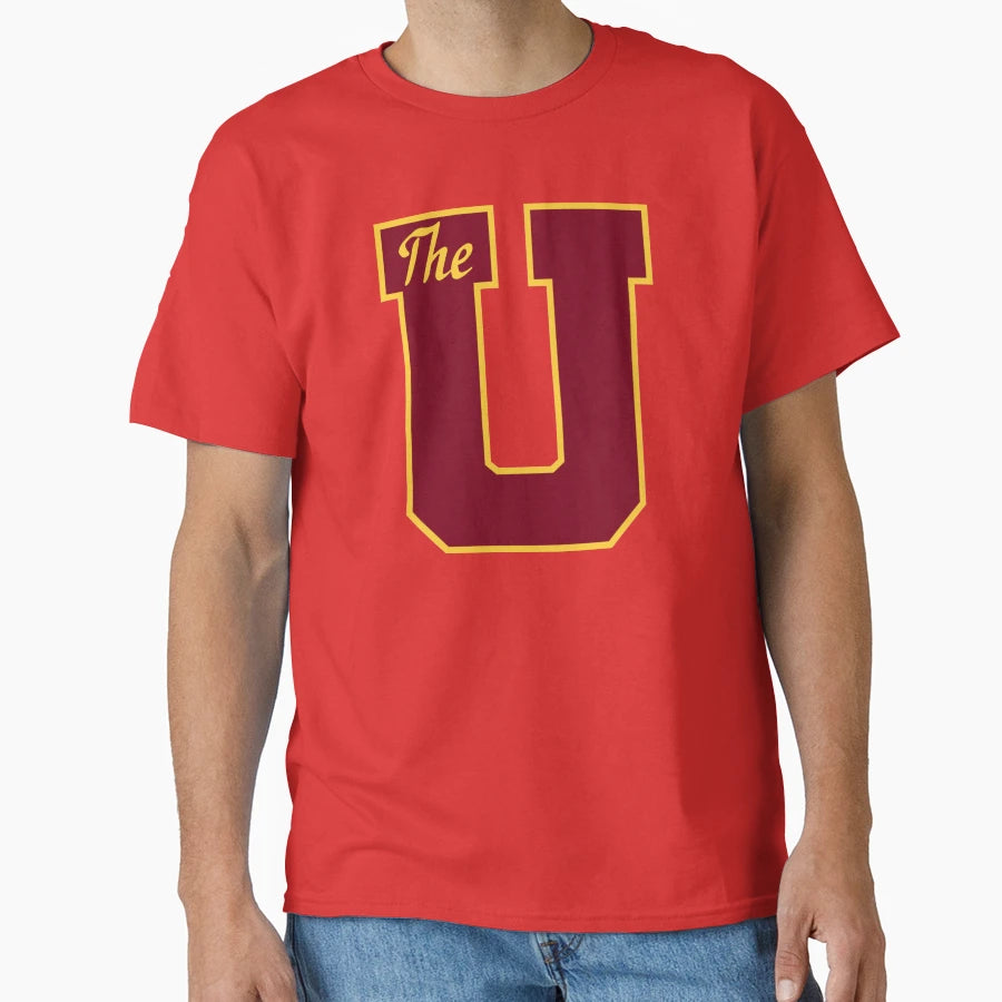 U Maroon T-Shirt - Fun Novelty Design Men Women - T-Shirt, Sweatshirt, Hoodie