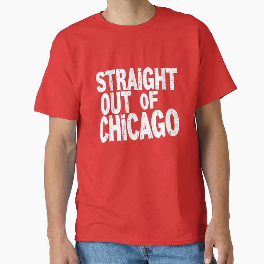Made Chicago T-Shirt - Fun Novelty Design Men Women - T-Shirt, Sweatshirt, Hoodie