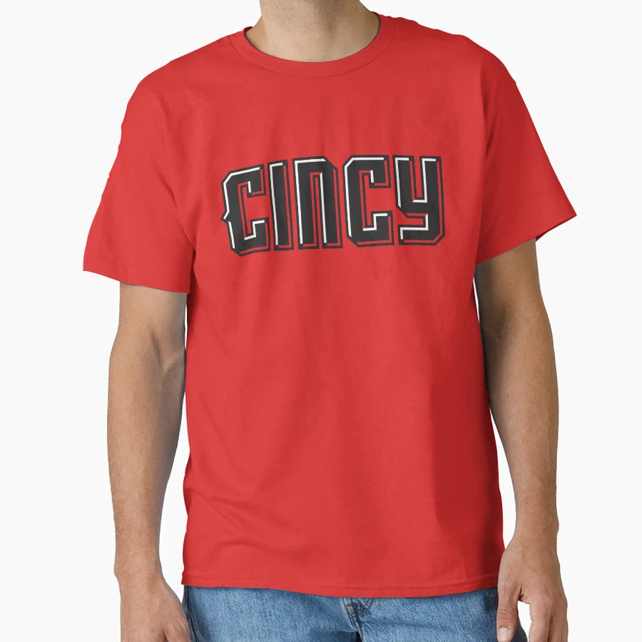 Cincy T-Shirt - Minimalist Print for Adults - T-Shirt, Sweatshirt, Hoodie