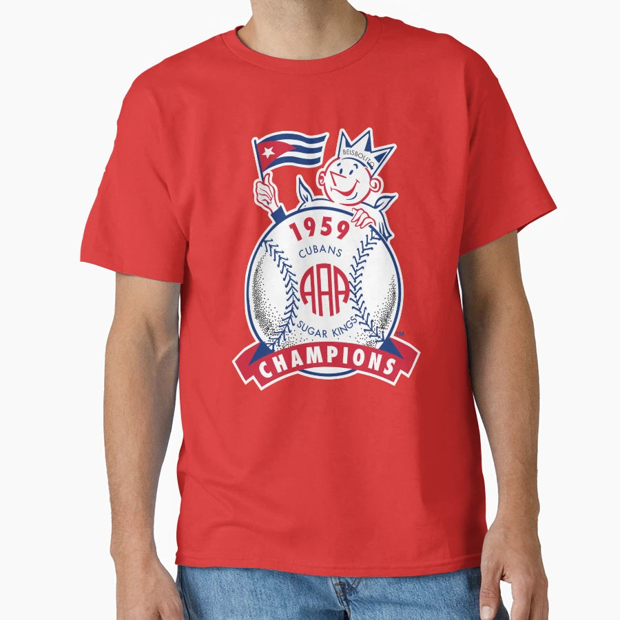 Havana Sugar Kings 1959 Aaa World T-Shirt - Custom Art Print for Adults - T-Shirt, Sweatshirt, Hoodie