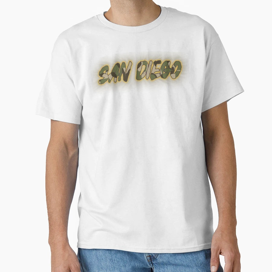 San Diego City Connect Camouflage T-Shirt - Novelty Apparel Unisex - T-Shirt, Sweatshirt, Hoodie
