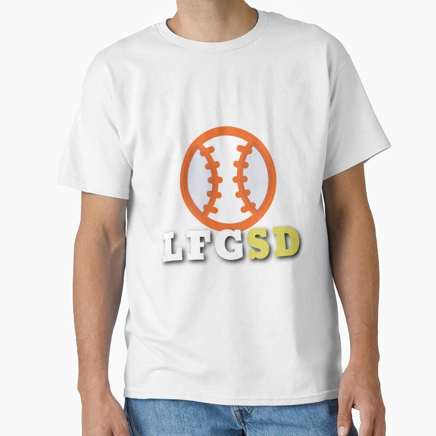 Lfgsd Baseball And T-Shirt - Minimalist Print Men Women - T-Shirt, Sweatshirt, Hoodie