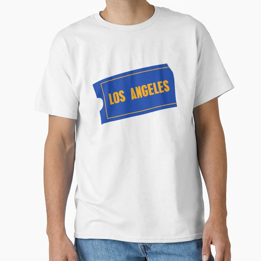 Los Angeles T-Shirt - Minimalist Print Men Women - T-Shirt, Sweatshirt, Hoodie