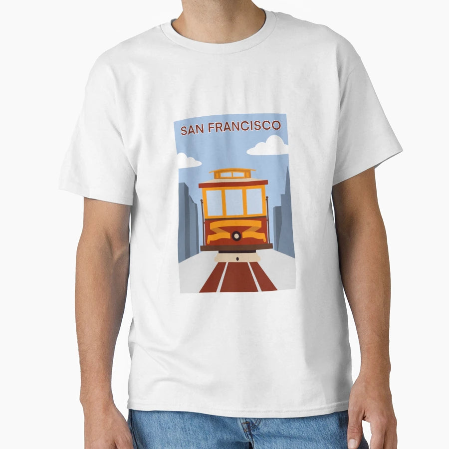 San Francisco T-Shirt - Novelty Apparel Unisex - T-Shirt, Sweatshirt, Hoodie