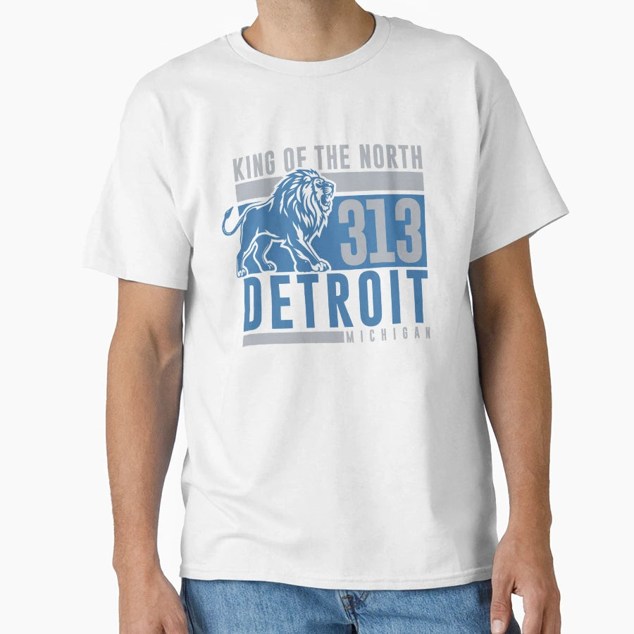 313 Lions T-Shirt - Novelty Apparel Men Women - T-Shirt, Sweatshirt, Hoodie