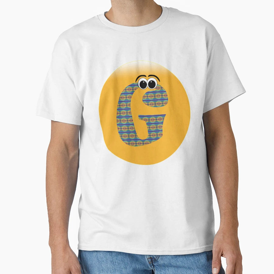 Name Starts Letter G T-Shirt - Aesthetic Graphic Unisex - T-Shirt, Sweatshirt, Hoodie