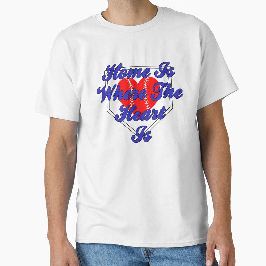 Home Is Where Heart Is T-Shirt - Trendy Graphic for Adults - T-Shirt, Sweatshirt, Hoodie